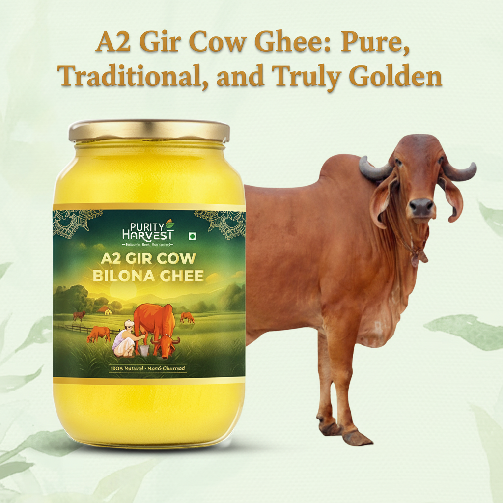 A2 Gir Cow Ghee: Pure, Traditional, and Truly Golden