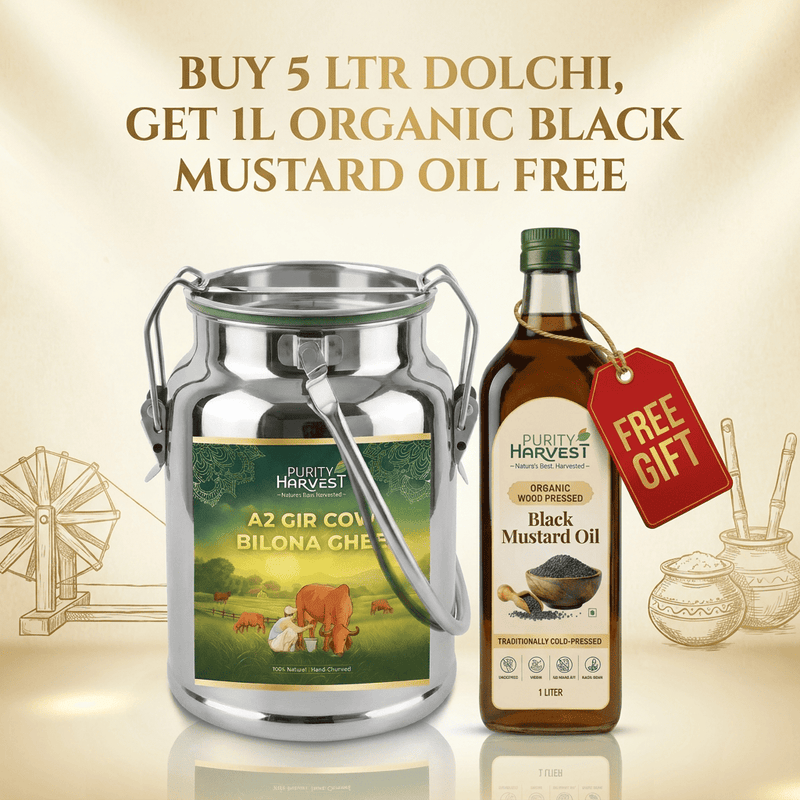 A2 Gir Cow Ghee | Crafted Using Traditional Vedic Bilona Method