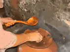 Slow Heating in Earthen Pot