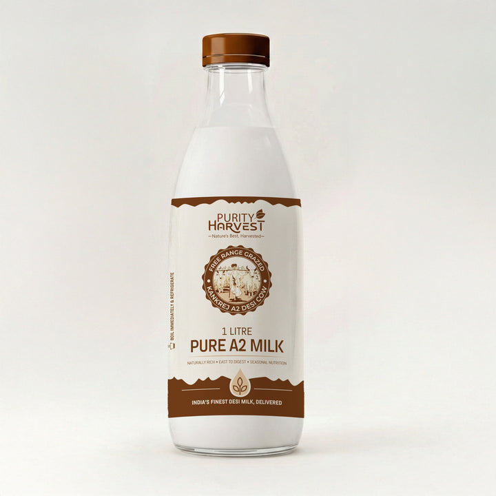 A2 Kankrej Cow Milk - Fat 4.5% - Purity Harvest