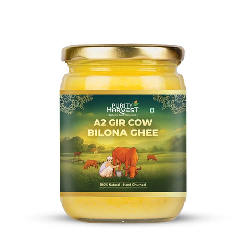 A2 Gir Cow Ghee | Crafted Using Traditional Vedic Bilona Method – 500 ML