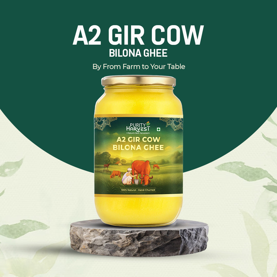 A2 Gir Cow Ghee | Crafted Using Traditional Vedic Bilona Method