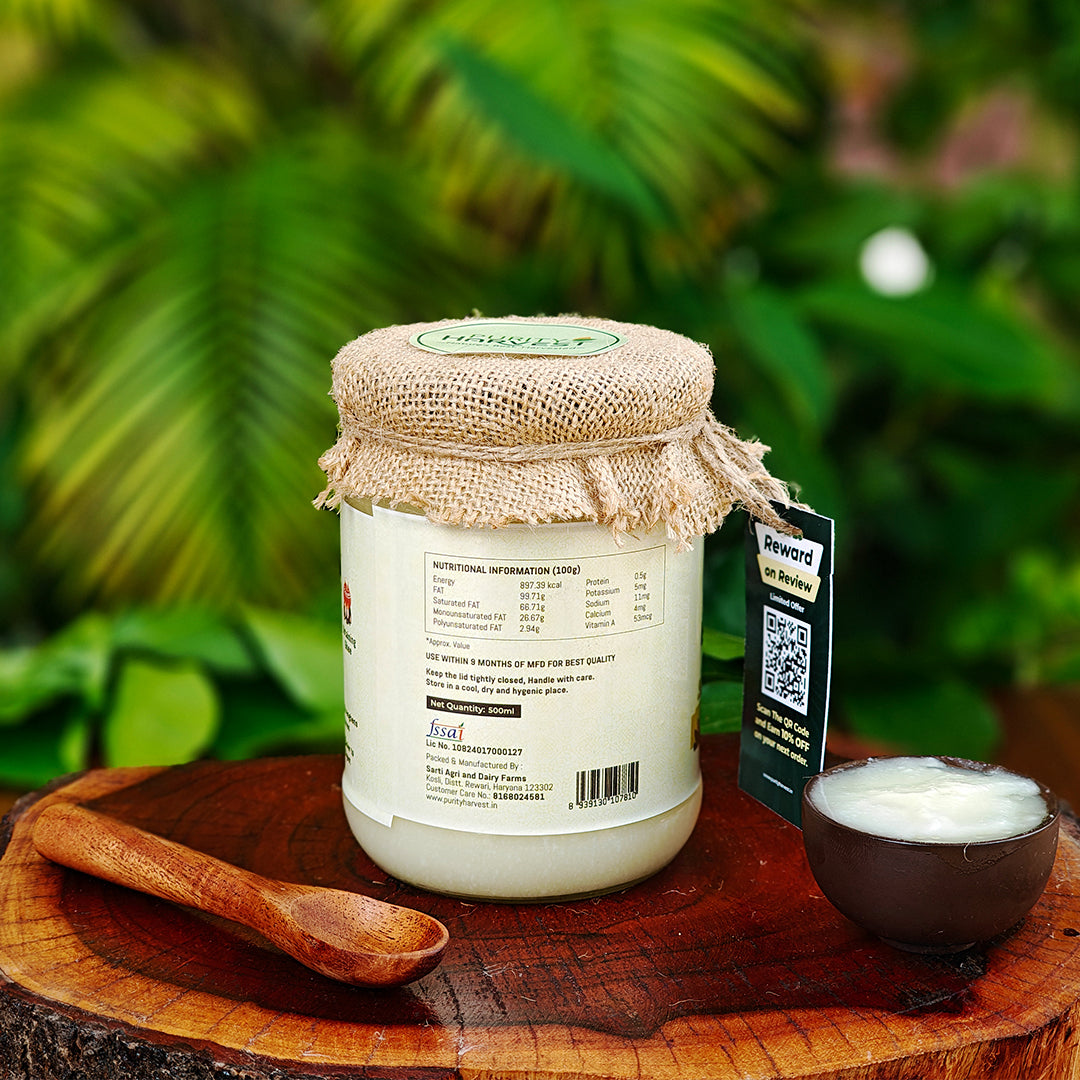 A2 Buffalo Ghee | Crafted Using Traditional Vedic Bilona Method