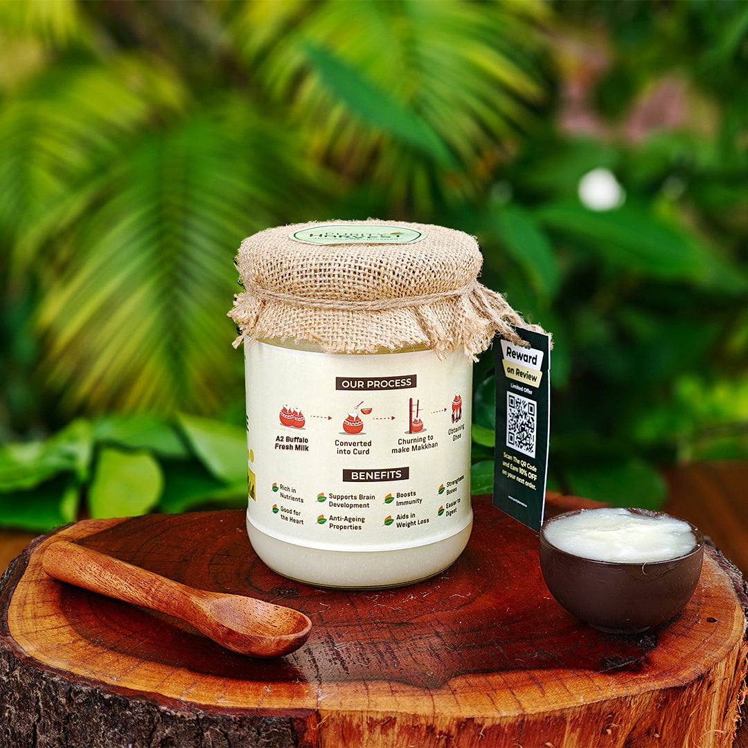 A2 Buffalo Ghee | Crafted Using Traditional Vedic Bilona Method
