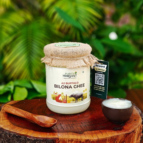 A2 Buffalo Ghee | Crafted Using Traditional Vedic Bilona Method – 500 ML