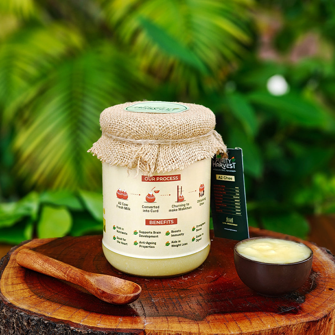 A2 Desi Cow Ghee | Crafted Using Traditional Vedic Bilona Method