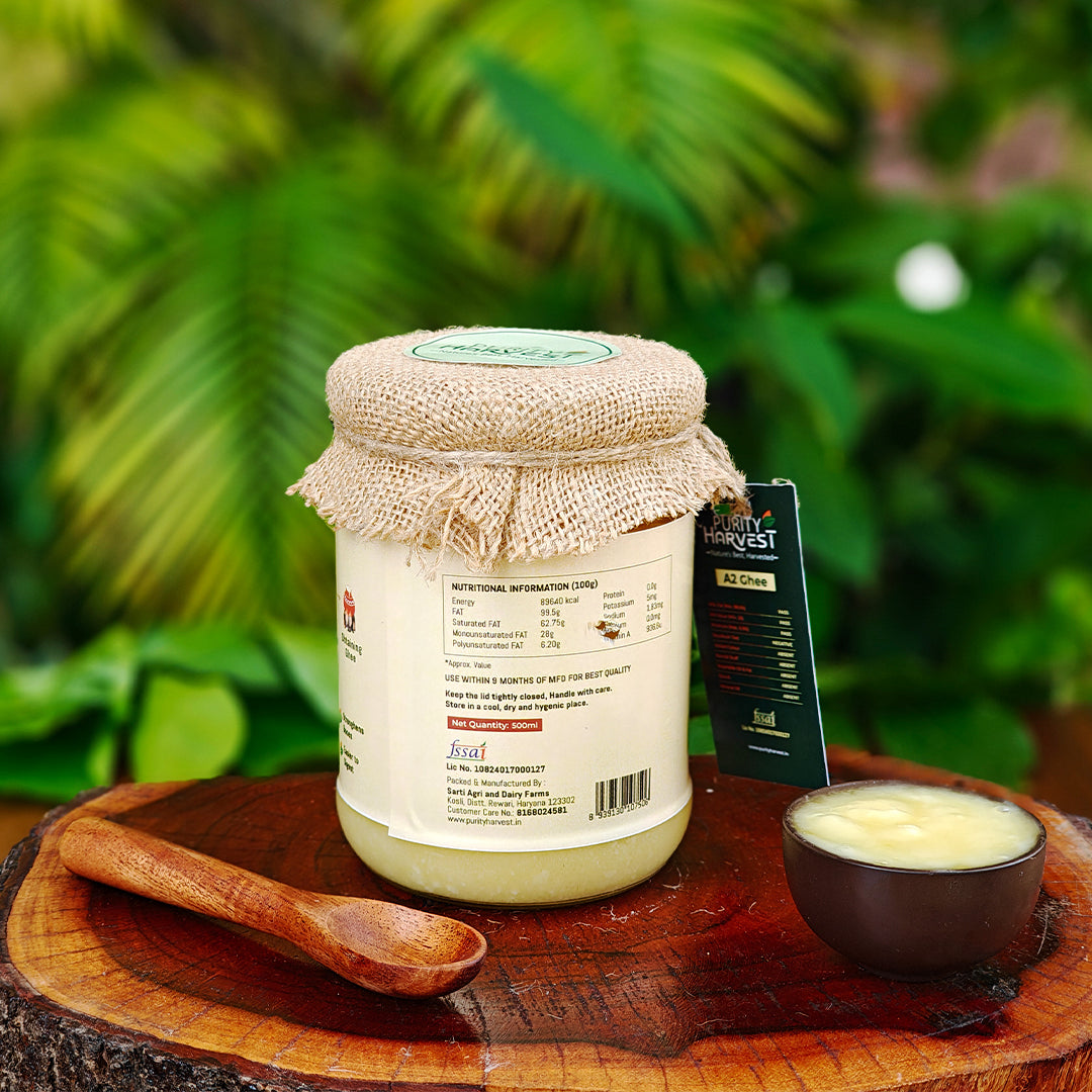 A2 Desi Cow Ghee | Crafted Using Traditional Vedic Bilona Method
