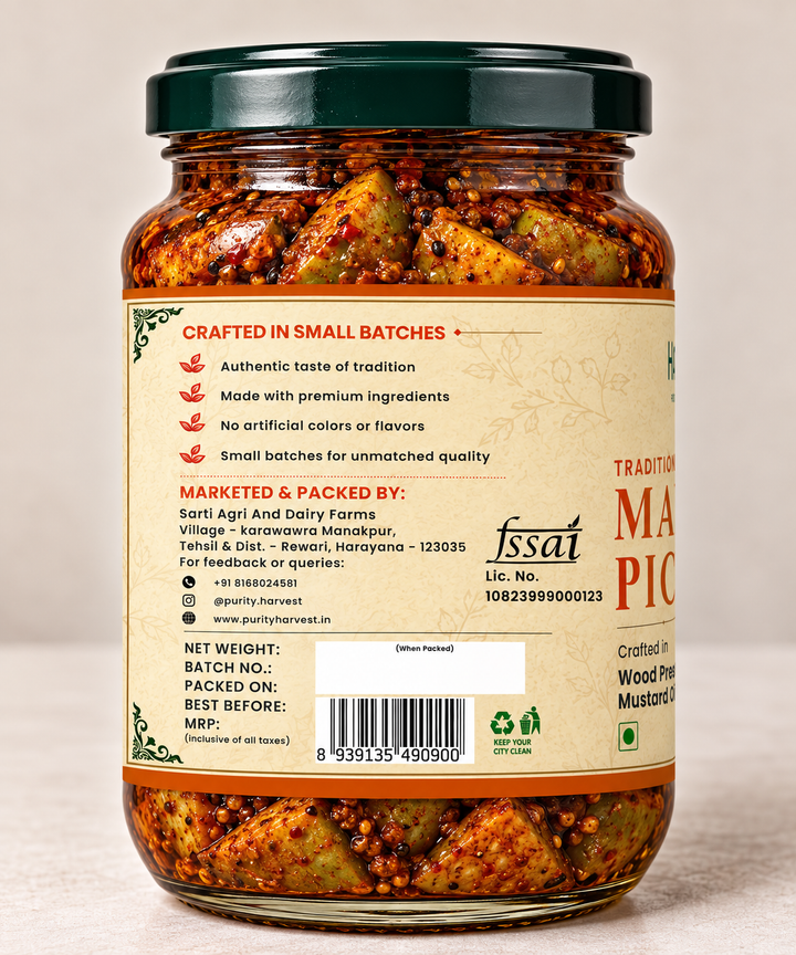 Mango Pickle | Authentic Aam Ka Achaar