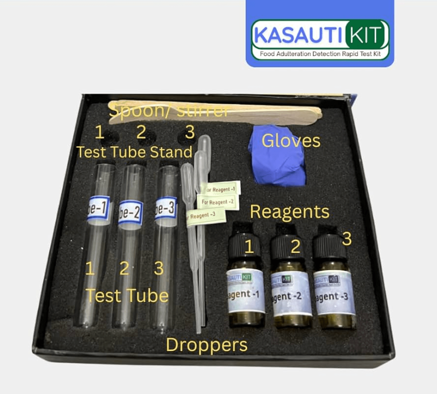 Milk Adulteration Testing Kit