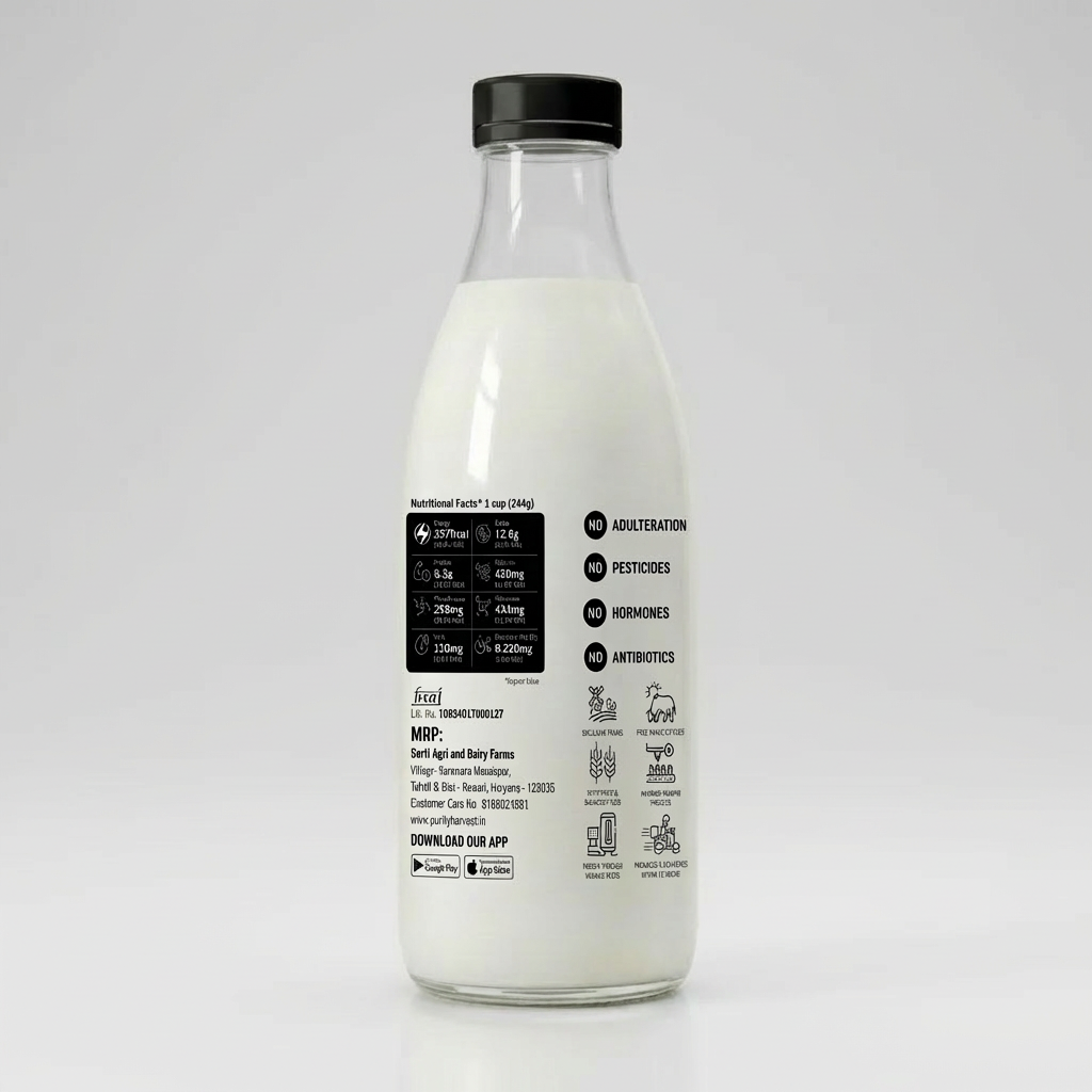 Premium Buffalo Milk - Fat 6.5%