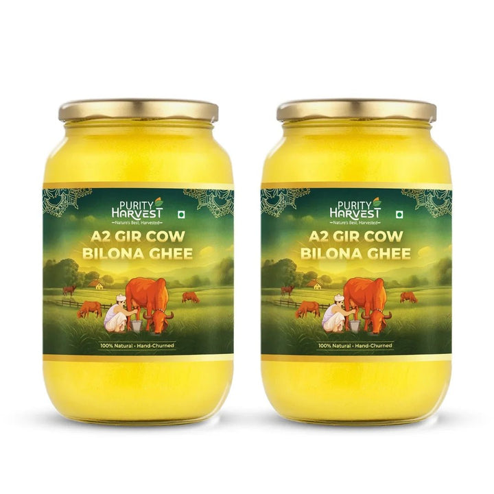 A2 Gir Cow Ghee | Crafted Using Traditional Vedic Bilona Method - Purity Harvest