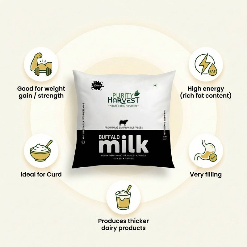 Premium Buffalo Milk - Fat 6.5%