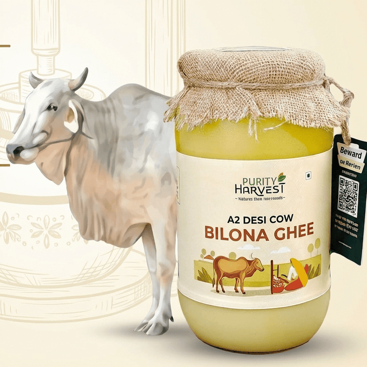 A2 Desi Cow Ghee | Crafted Using Traditional Vedic Bilona Method - Purity Harvest