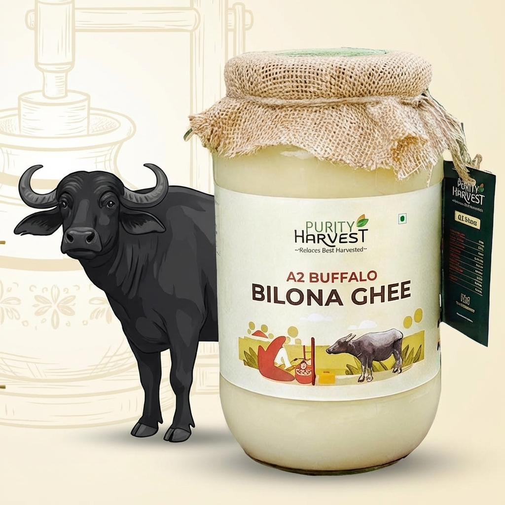 A2 Buffalo Ghee | Crafted Using Traditional Vedic Bilona Method