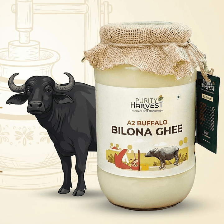 A2 Buffalo Ghee | Crafted Using Traditional Vedic Bilona Method - Purity Harvest