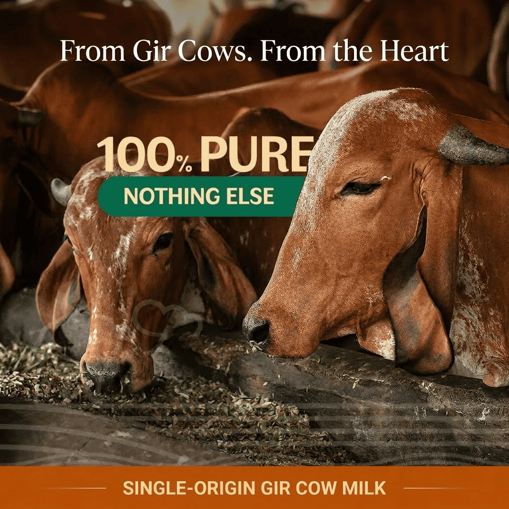 A2 Gir Cow Ghee | Crafted Using Traditional Vedic Bilona Method