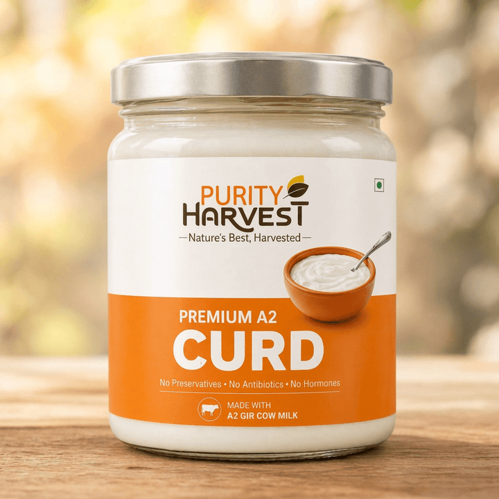 Probiotic Premium A2 Curd - Glass Jar - Purity Harvest