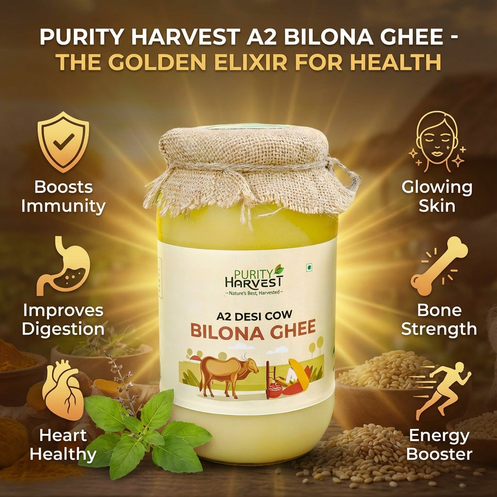 A2 Desi Cow Ghee | Crafted Using Traditional Vedic Bilona Method